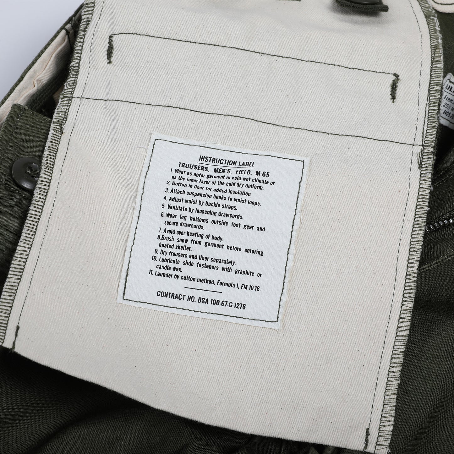 M-65 TROUSERS