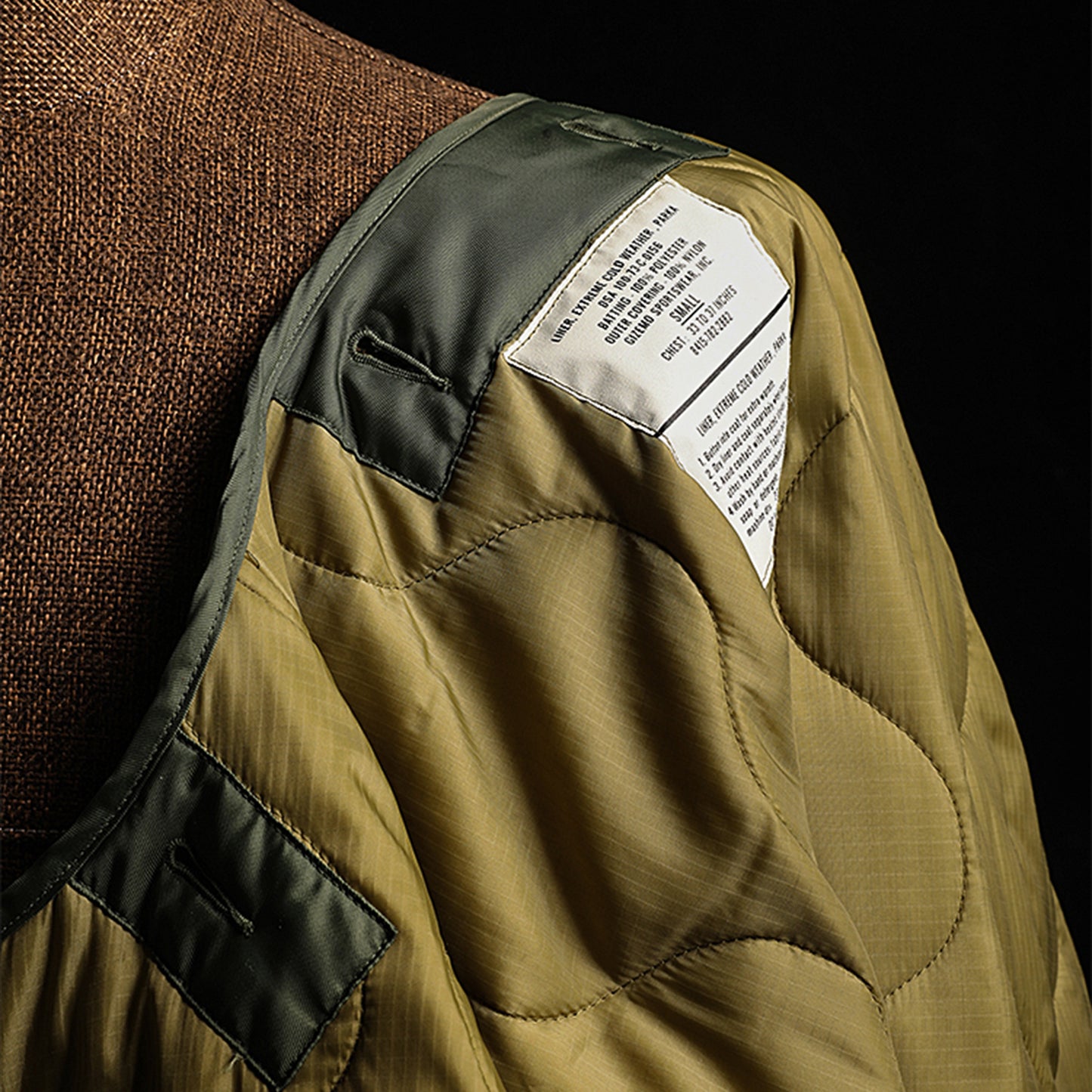 M-65 Parka Coat Liner 1973S