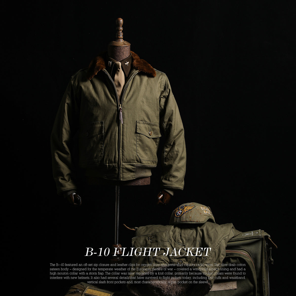 B-10 FLIGHT JACKET – GIZEMO