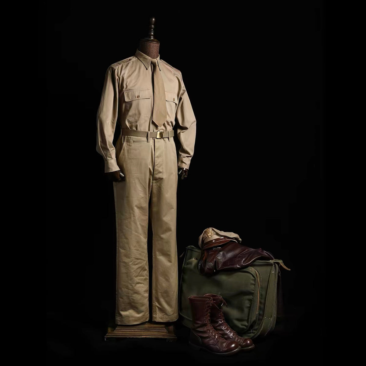 40'S CHINO KHAKI PANTS