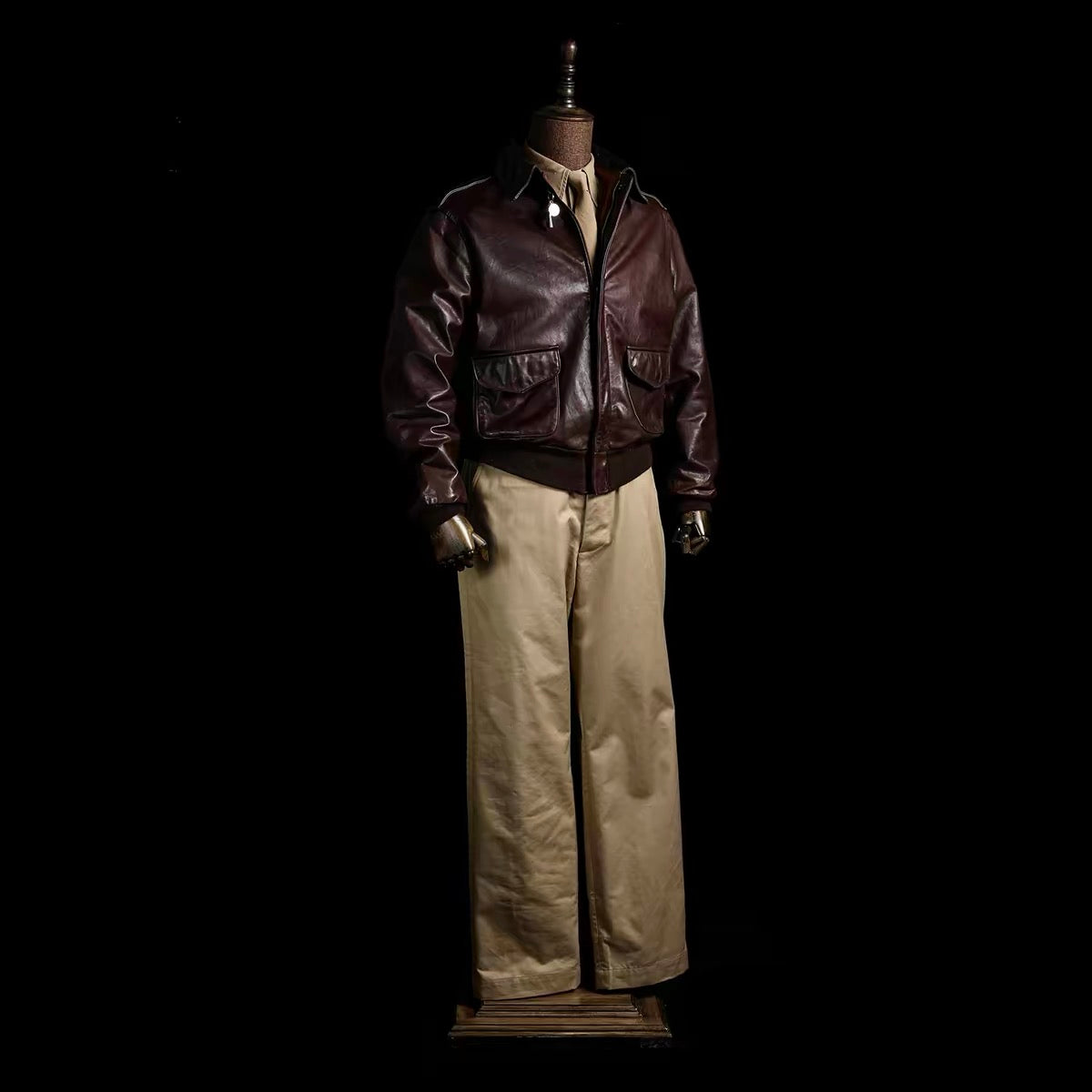 40'S CHINO KHAKI PANTS