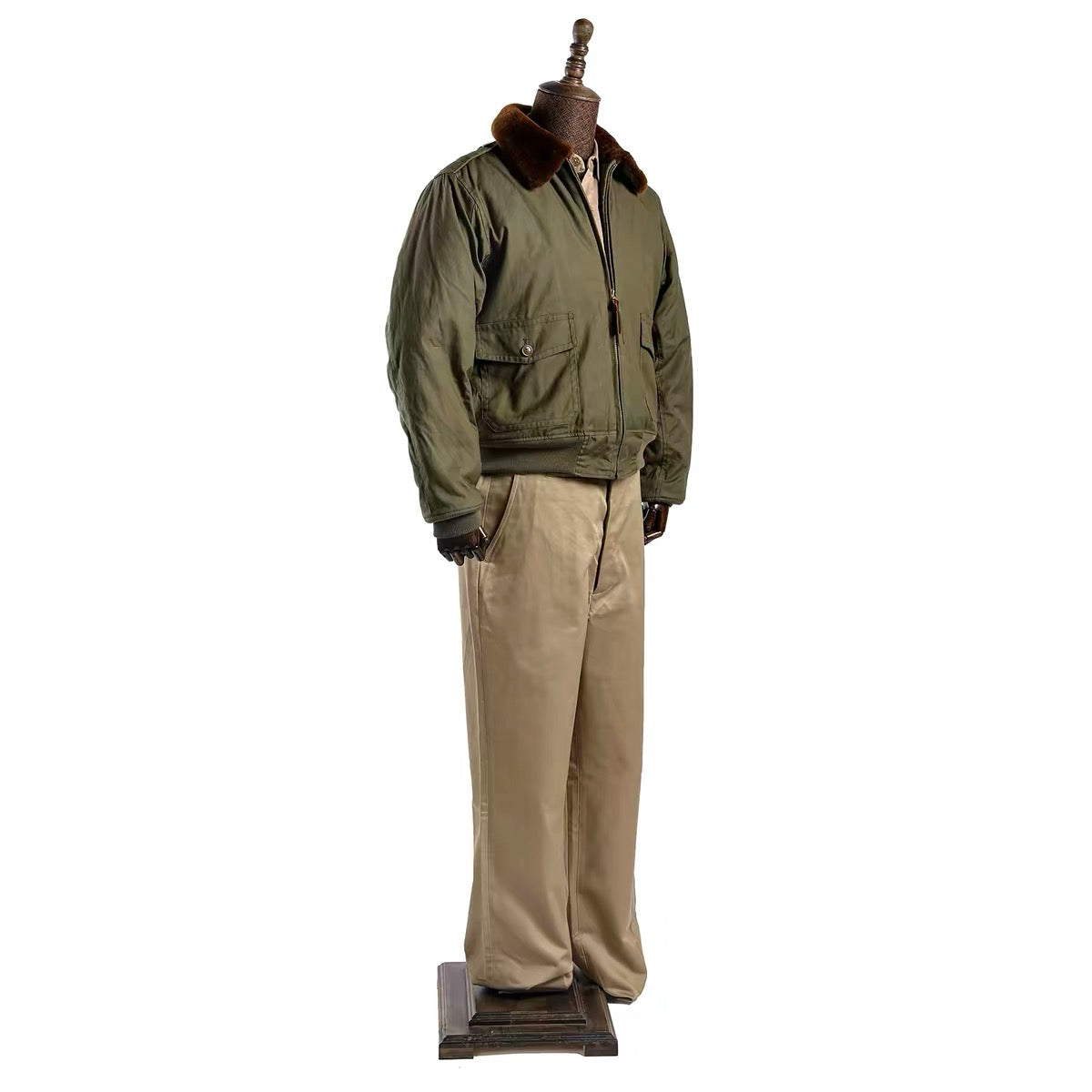 40'S CHINO KHAKI PANTS